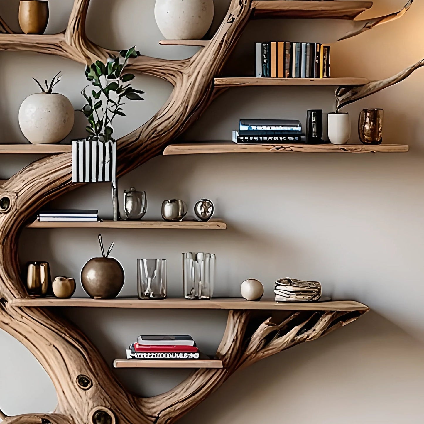 Tree Shaped Bench, Unique Garden Furniture, Outdoor Decor, Tree Design Bench, Patio Seating, Rustic Yard Decor Indoor outdoor