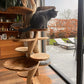 Wooden Cat Tree – Handmade Natural Branch Cat Tower – Indoor Cat Shelf Furniture – Unique Pet Tree for Living Room Decor