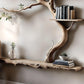 Tree branch bookshelf with stand, wall decoration bookshelf, living room decoration